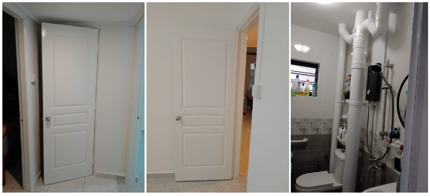 Painting Works, Screeding & Surface Preparation and Door Painting